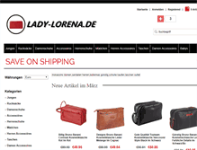 Tablet Screenshot of lady-lorena.de